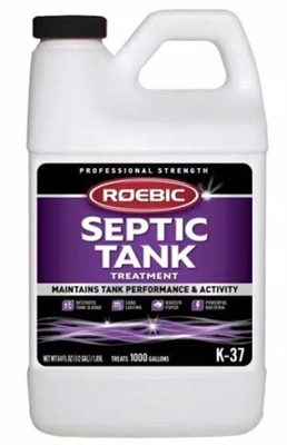roebic septic treatment 37h gal system
