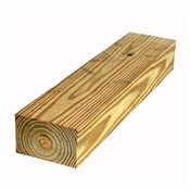 4x6-14' (Actual: 3-1/2"x5-1/2") #2 Waxed Ground Contact Treated Pine