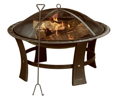 Shop Round Fire Pit 29 In At Mccoy S