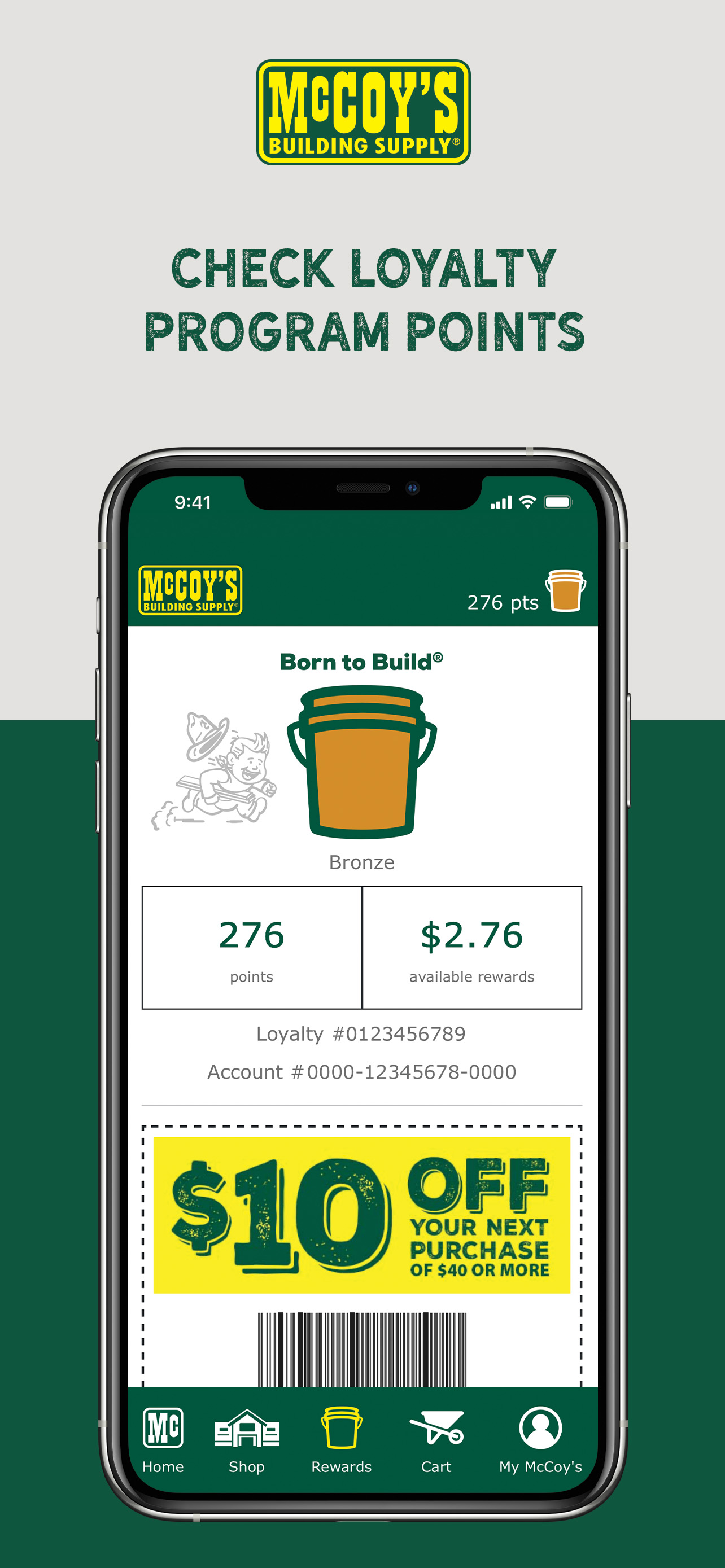 Check Program and Loyalty Points