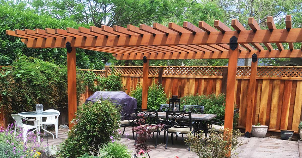 Wooden Pergolas | McCoy's Building Supply