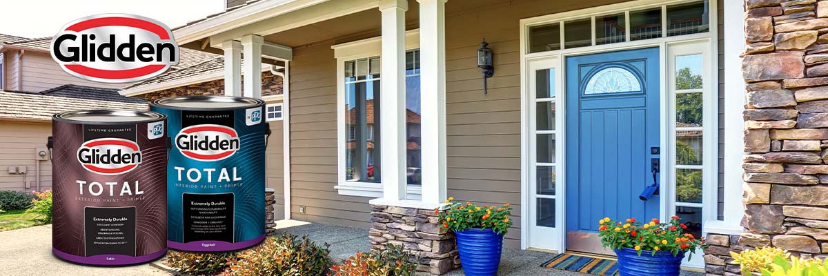 Glidden® Total Interior and Exterior Paints