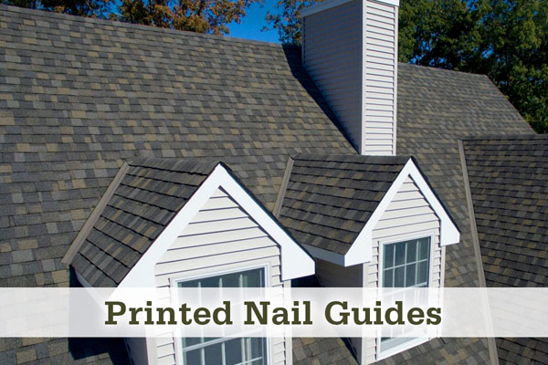 IKO Shingles Printed Nail Guides
